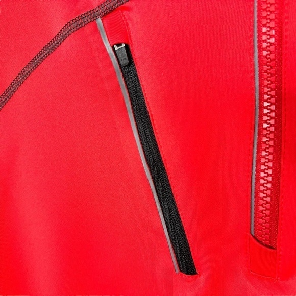 Sunice Mens Alexander SuperliteFX Stretch Thermal Half-Zip Pullover Sz Large Red - Picture 5 of 8